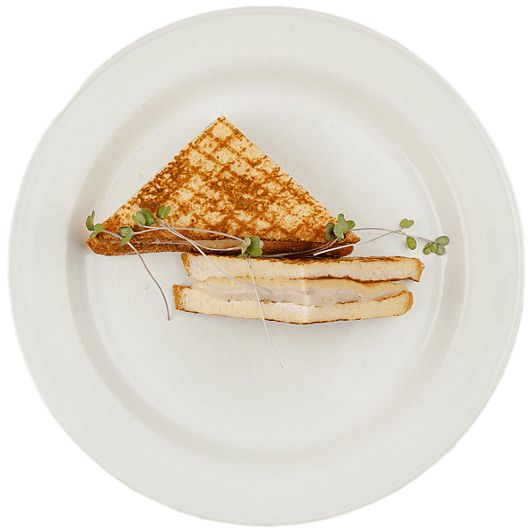 Французский тост с ветчиной и сыром