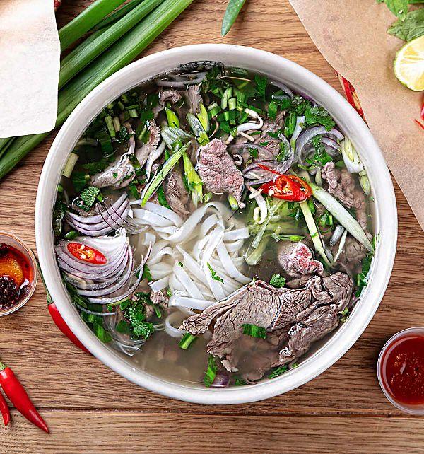 Суп по-вьетнамски с говядиной