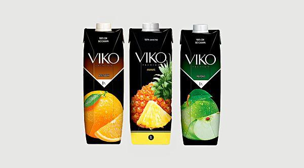 Сок в ассортименте Viko premium