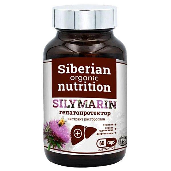 Гепатопротектор Silymarin Siberian Organic Nutrition, 60 капсул