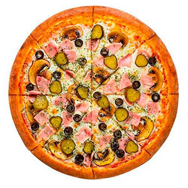 Пицца Капричоза тонкое тесто средняя (30см)