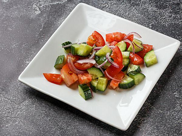 Лёгкий овощной салат