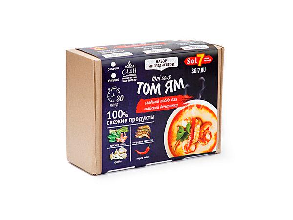 Набор для приготовления супа «Том Ям» с креветками