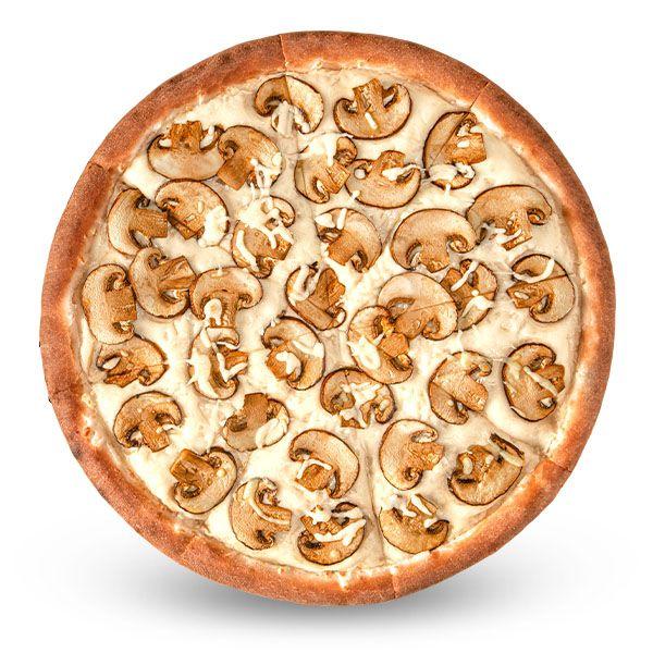 Пицца Грибной Жюльен тонкое тесто большая (40см)