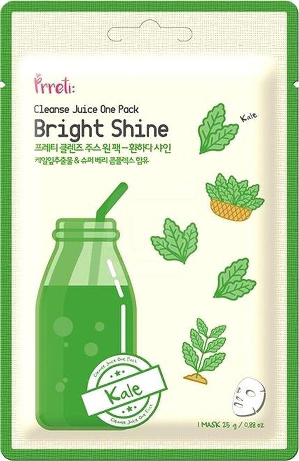 Маска для лица Prreti Cleanse Juice One Pack-Bright восстанавливающая 25г