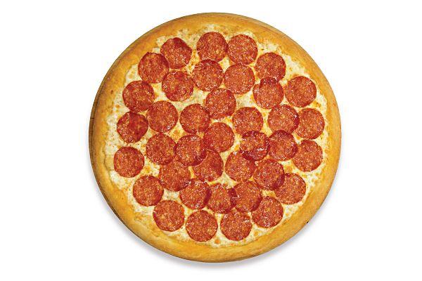 Пицца "Сливочная пепперони" 24 см
