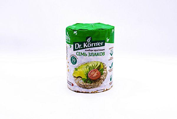 Классические хлебцы "Dr.Körner" зерновые 7 злаков 100г