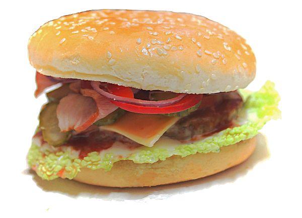 Гамбургер Макси с беконом