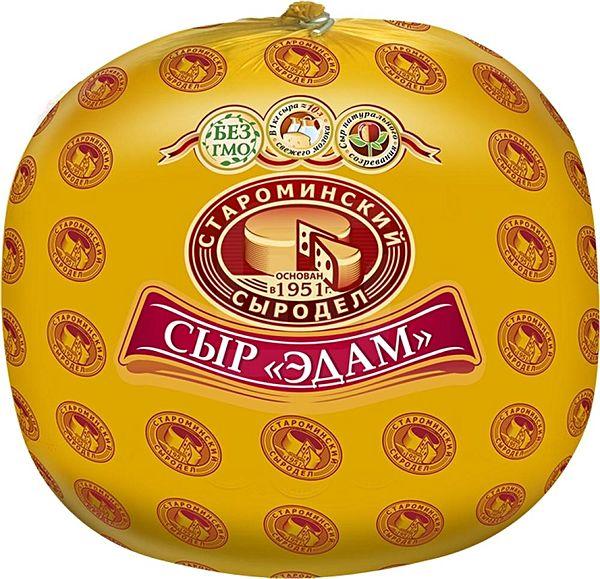 Сыр Староминский Сыродел Эдам 45% 400г