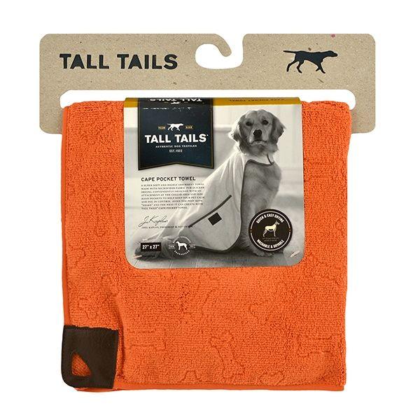 Rosewood Полотенце для животных микрофибра "Tall Tails" оранжевое