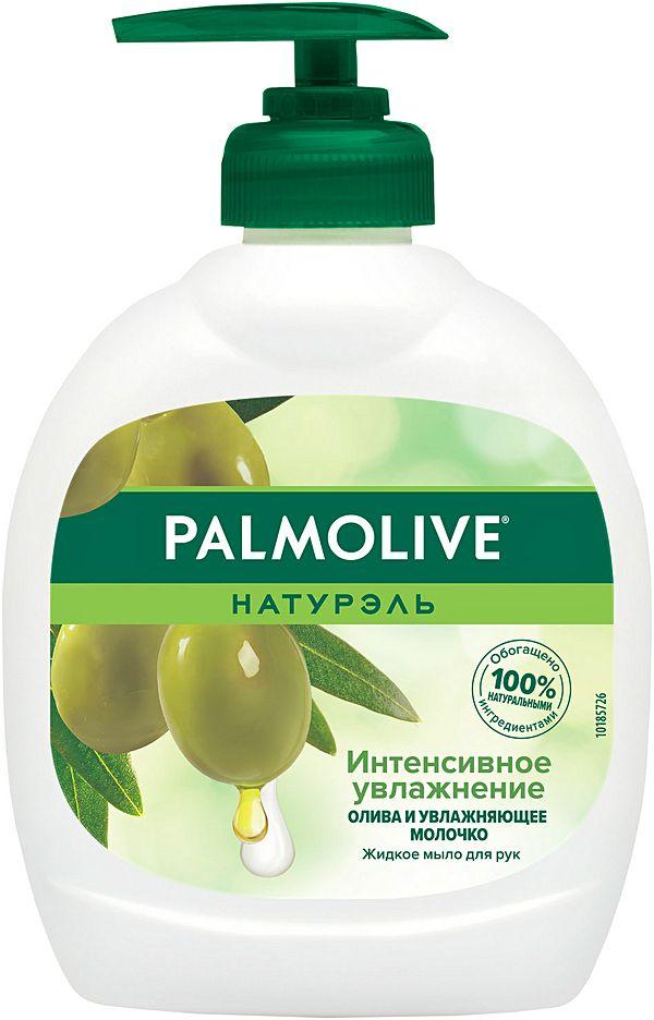 Мыло жидкое Palmolive Натурэль Интенсивное увлажнение Олива и Увлажняющее Молочко 300мл