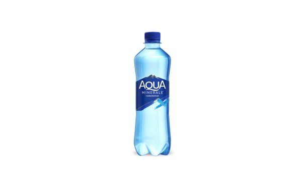 Питьевая вода Аква Минерале газированная 0,5 л