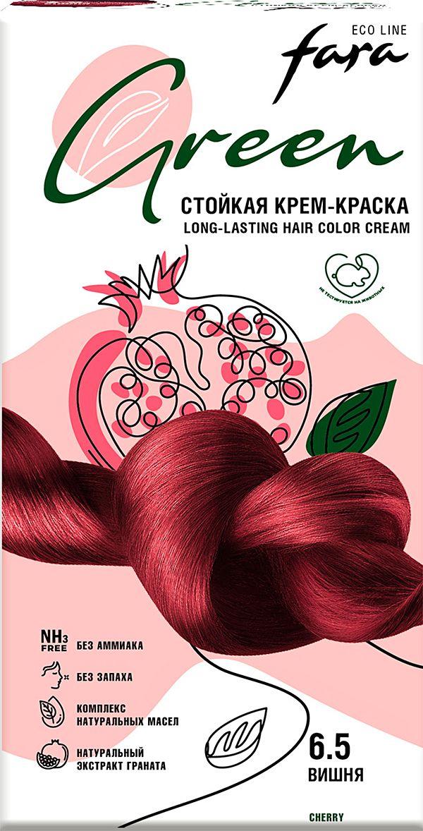 Краска для волос Fara Eco Line 6.5 Вишня