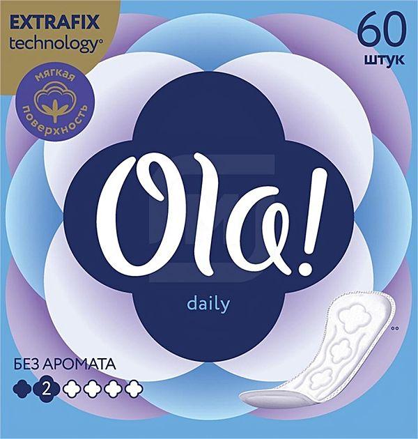 Прокладки ежедневные Ola! Daily 60шт