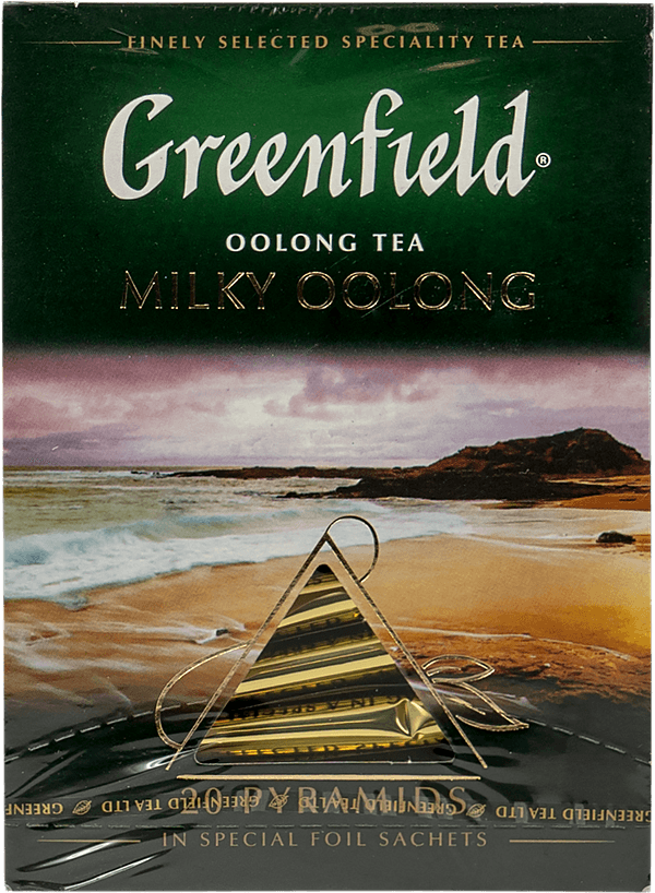 Чай зеленый в пирамидках Гринфилд Милки Оолонг Орими Трейд кор, 20*1,8 г
