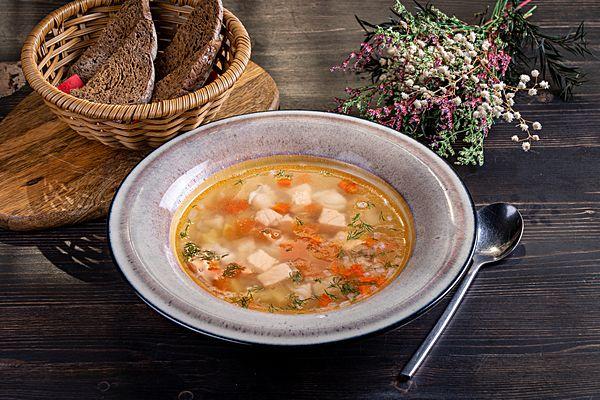 Чечевичный суп с имбирем