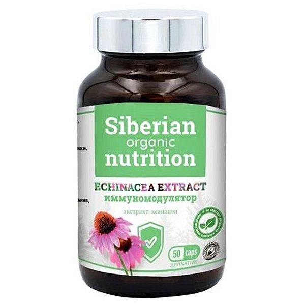 Иммуностимулятор Echinacea extract Siberian Organic Nutrition, 50 капсул