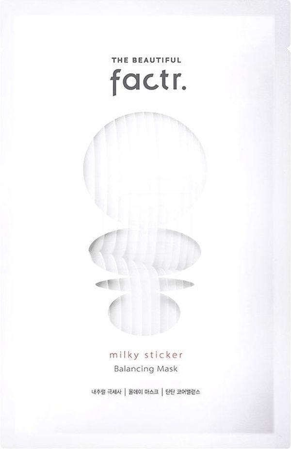 Маска для лица The Beautiful Factr Milky Sticker успокаивающая 28г