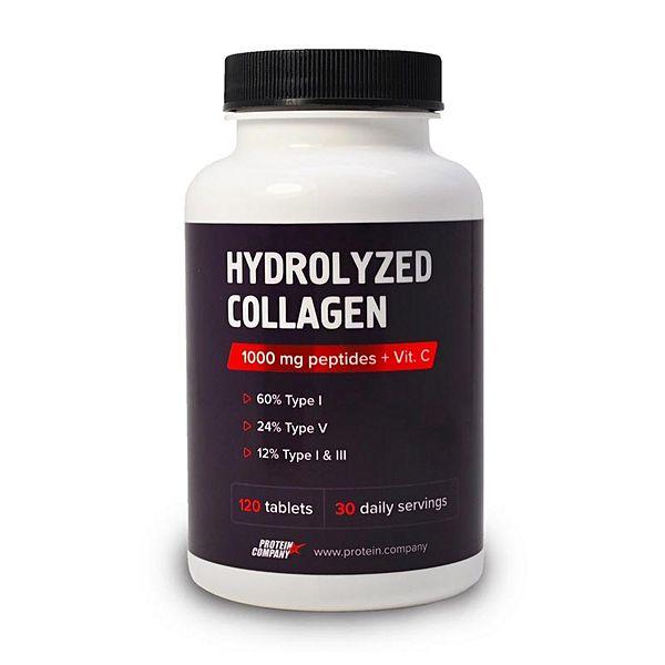 Коллаген (Hydrolyzed collagen) Protein.Company, 120 таблеток