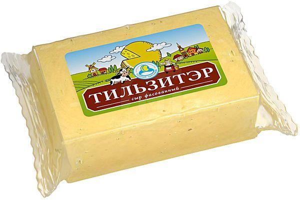 Сыр Милком Тильзитер 50% 250г