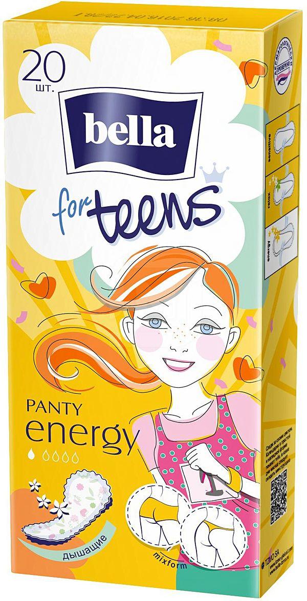 Прокладки ежедневные Bella Teens Energy 20шт