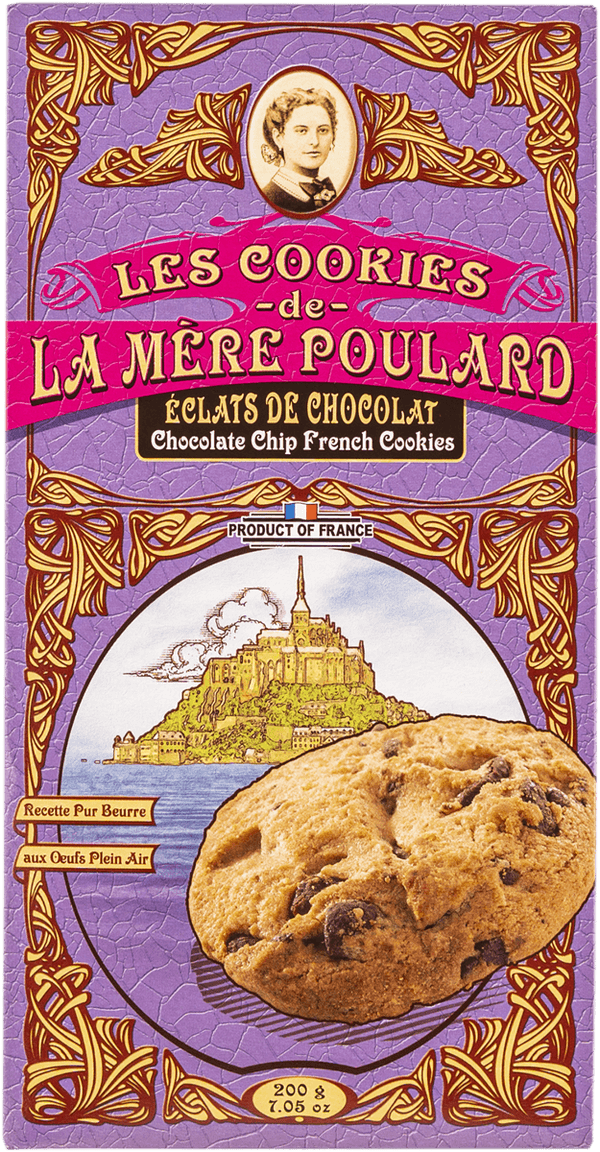 Печенье Ла Мер Пуляр с шоколадной крошкой Ла Мер Пуляр кор, 200 г