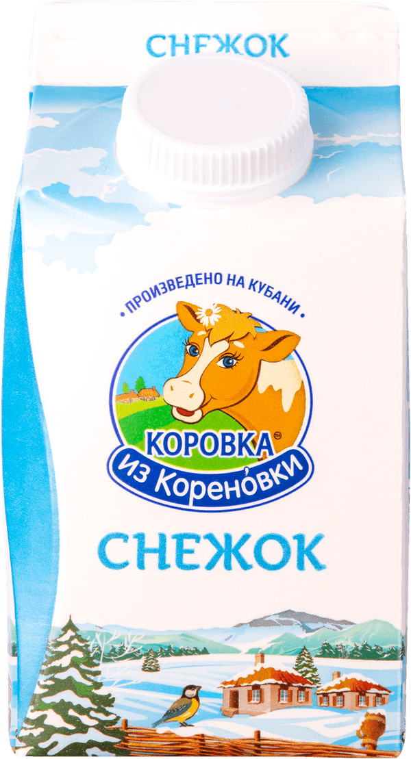 Напиток 2,3% кисломолочный Коровка из Кореновки Снежок Кореновский МКК т/р, 450 мл
