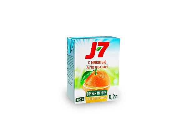 Сок апельсиновый J7