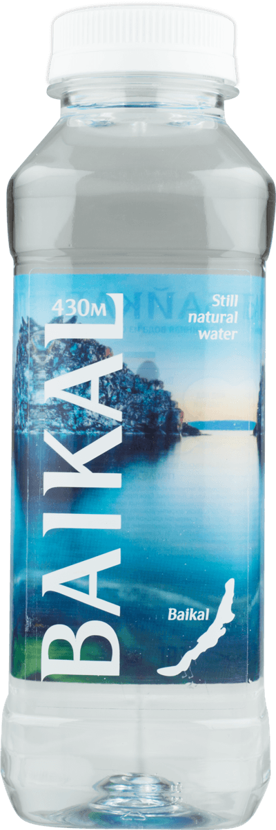 Вода негаз pH7,5 Байкал Питьевая Море Байкал п/б, 0,45 л
