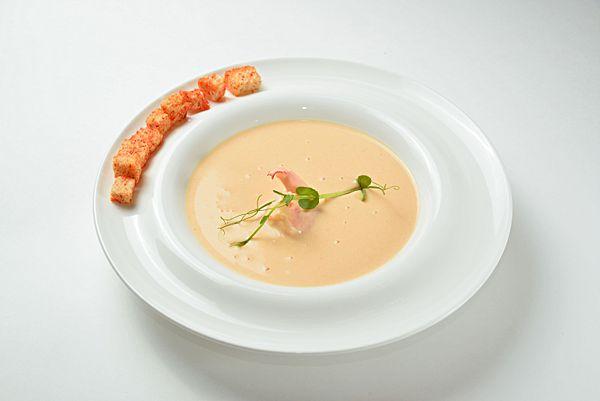 Крем-суп Сырный с креветками