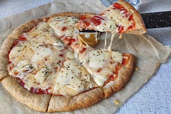 Цельнозерновая пицца 4 сыра