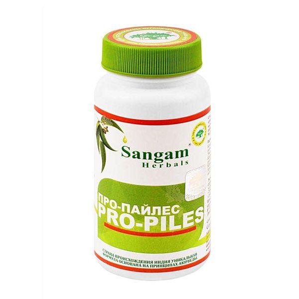 Про-Пайлес (Pro-Piles) Sangam Herbals, 60 таблеток*750 мг